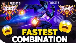 High Speed Character Skill Combination 🤫 free fire 🤯