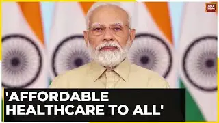 PM Modi Addressing At G20 Health Ministers' Meet, Says Promoting Traditional Methods Of Medicines
