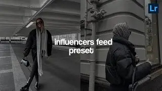 Influencers Feed 10 preset | Instagram feed | lightroom free presets