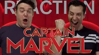 Captain Marvel - Official Trailer Reaction