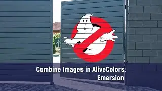 Combine Images in AliveColors: Emersion Effect