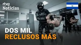 EL SALVADOR: EL GOBIERNO de BUKELE difunde un v&iacute;deo del TRASLADO de PANDILLEROS a su MEGAPRIS&Oacute;N |