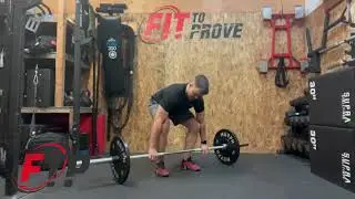 Power Clean with a super slow first pull