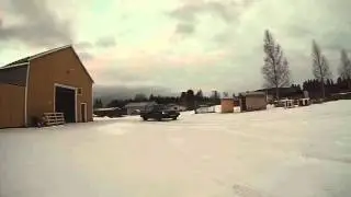 En volvo 740 med bredst&auml;ll