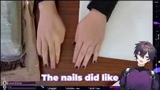 Shxtou Reveals His Cute Painted Nails