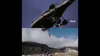 Movies vs Reality #tomcruise #missionimpossible7