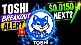 TOSHI BREAKOUT ALERT  $0.0150 NEXT? THE CHART JUST CHANGED!
