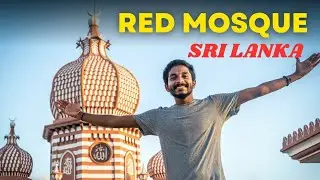 Did you know? - This is the World's only red mosque 🇱🇰 | சிவப்பு பள்ளிவாசல் | Manojnath Sathasivam