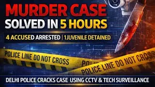 Delhi Police Solves Minor&rsquo;s Murder Case in 5 Hours, 4 Accused Arrested #crimenews 