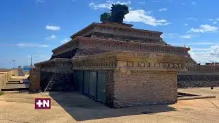 Resguardan patrimonio olmeca del museo de la Pir&aacute;mide de Coatzacoalcos