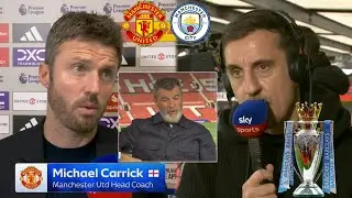 Gary Neville Reveals Carrick's 72-Hour Title Race MIRACLE Man utd vs Man City 2-0 | Pundit Reaction