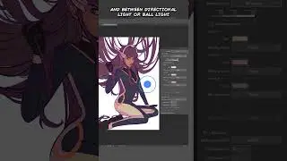 ✨ Shading Assist помогает затенять иллюстрации (Clip Studio Paint 2.0)