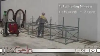 SKEW JIG System - Reinforcement Assembly of Barrier Elements
