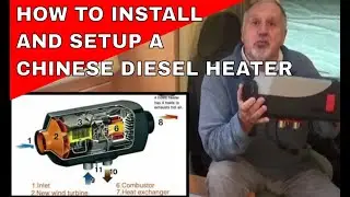 🔥 How to Install a 5KW Chinese Diesel Heater - Motorhome Full DIY Guide & Step-by-Step Instructions
