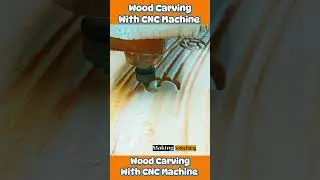 Wood Carving With CNC Machine | #msthing #woodworking #wood  #making #cncwoodworking #cnccarving