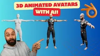 Create Your Own 3D Avatar with AI & Blender | Easy Tutorial for Beginners