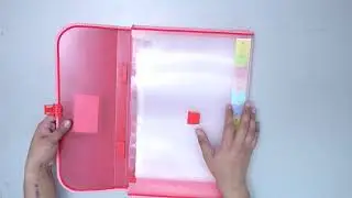 Transparent Expanding Folder | Document & Brief Case Holder | Accordion Organiser with 13 Pockets