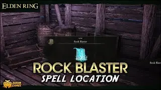 Elden Ring - Rock Blaster Spell Location