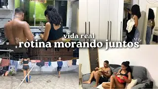 ROTINA MORANDO JUNTO | Comida da semana, compras no hortifruti e rotina de dona de casa