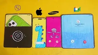 Xiaomi mix fold 2 + iPhone 15 pro + samsung S24 ultra + oneplus open,viber & meet & incoming call