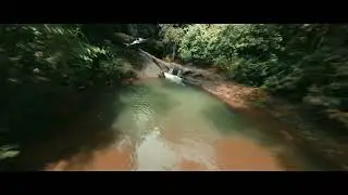 Bijagual Waterfall Costa Rica las mas grande del Pacifico Central.