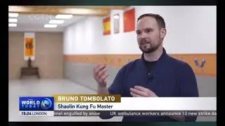 Reportaje para CGTN (China Global Television Network) - Shaolin cultural center spain