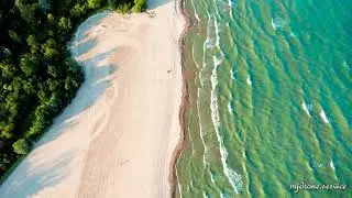 Flying over the Bluffer's Beach. (Part 2) #4k #nature #adventure #drone #studio #filmmaker #fly
