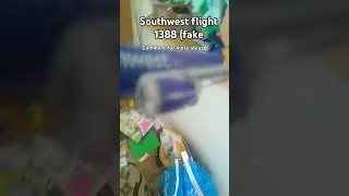 Southwest flight 1388 #airline #aviation #fake #plane #southwest #planecrash #music