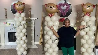 Valentine’s Day Balloon Columns Using Lamp Stands | Valentine’s Day 2026