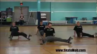SkateMob Entertainment Crew - It's a Bout Time - Half Time Show