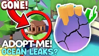 OCEAN EGG LEAK Added To Adopt Me! Roblox Adopt Me Secret Map Changes You Didn't Notice! Ocean Update