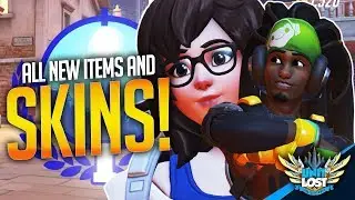 Overwatch Retribution all skins and items! (Voice lines, Sprays, Emotes!)