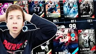 ALL TIME NEW ENGLAND PATRIOTS LINEUP! MADDEN 16 SQUAD BUILDER!