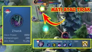ENTENG BANGET PAKE SKIN SPECIAL ZHASK | MOBILE LEGENDS INDONESIA
