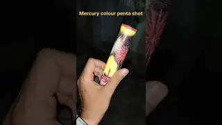 Testing Mercury penta shot #crackers2023 #trending #viralshort