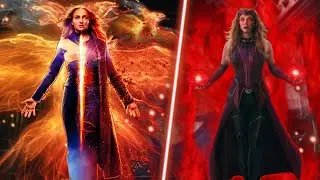 Bruja Escarlata VS Jean Grey Dark Fénix // ¿Quién es más poderosa? // SCARLET WITCH VS DARK PHOENIX