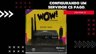 Como configurar CS no AlphaSat WOW 2025