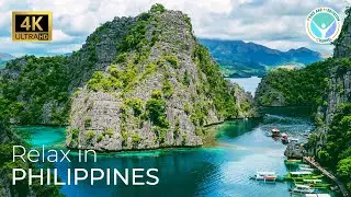 Relax in Philippines 4K - Relaxing Music Video that Features the Beauty of Philippines in 30 minutes