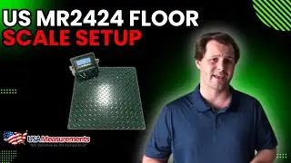 How to setup US MR2424 Floor Scale