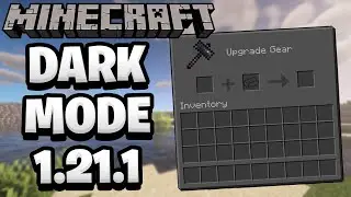 How To Get Dark Mode Texture Pack for Minecraft 1.21.1