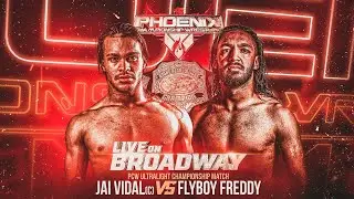Jai Vidal vs Flyboy Freddy | 9/10/2022 | PCWAZ: Live on Broadway