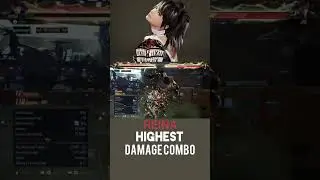 TEKKEN 8 REINA HIGHEST DAMAGE COMBO