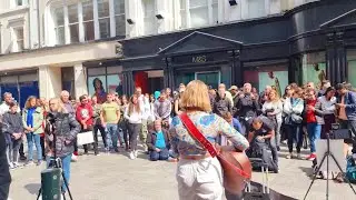 Walking Tour through Grafton Street and listen to finest buskers, Dublin Ireland Travel 2022
