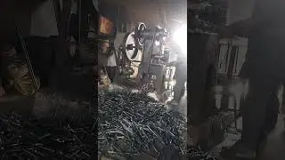 Hot forgings process in 🇮🇳 Tractor part manufacturing company in India