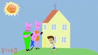 Classic Caillou Ungrounds Peppa Pig And Gets Grounded