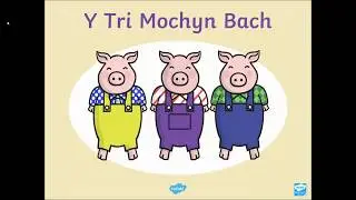 Y Tri Mochyn Bach (The Three Little Pigs) | Welsh Stories for Kids