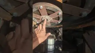 homemade flex plate for excavator