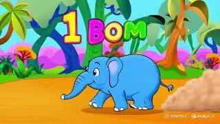 Counting Safari! 🐘 1-10 Animal Dance Party 🎶 | Kids Learning Song (Sing Along!)