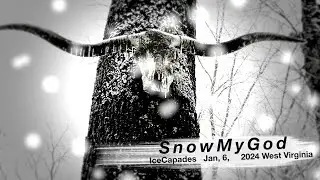 SNOWMYGOD! The IceCapades up on Brushy Flat in West Virginia. January 6, 2025. Mountain Life.