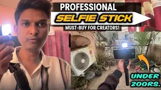 Kratos K2 Selfie Stick Tripod + LED Light + Bluetooth Remote | Best Vlogging & Selfie Gear 2026!?